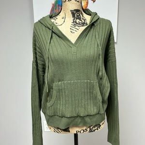 Luck brand hooded sweater. Size small